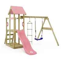 Wickey Spielturm Klettergerüst TinyPlace mit Schaukel & Rutsche, Kletterturm