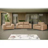 Kaiser möbel SONNE Loungeset 2+1+1 grau