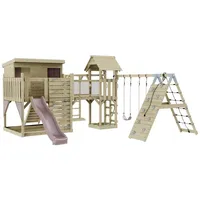 OUTDOORTOYS Spielturm Malin mit Kinderschaukel