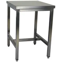 Saro Edelstahltisch, ohne Unterblatt - 700 mm Tiefe, 1000mm