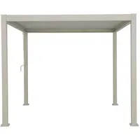 Gardenson Pergola 3 x 3 m Grau