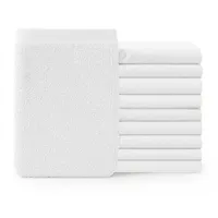 Blumtal Waschhandschuh 15 x 20 cm weiß 10 St.