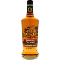 Black Velvet Toasted Caramel Flavored Whisky 35% Vol. 1l