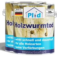 Plid plid® Holzwurm-Schreck farblos / Effektiver Holzschutz - Holzwürmer