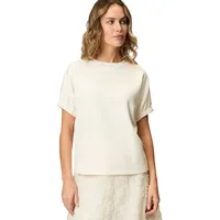 Zero Sweat-T-Shirt mit gerafften Ärmeln 42,