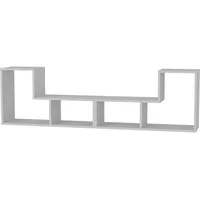 [en.casa] Modulares Möbelset Hustersurd 2-tlg. Weiß