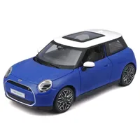 MAISTO J01 - Mini Cooper SE blau/weiß 1:24
