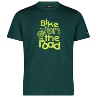 CMP Herren Shirt Funktionsshirt Outdoorshirt Wandershirt Man T-Shirt, Farbe:Petrol,