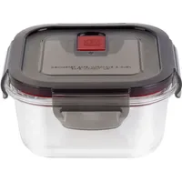 Zwilling Glasbehälter quadratisch grau 14,5 x 7 x 14,5
