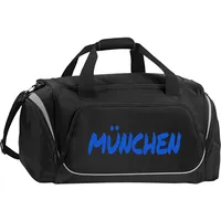Multifanshop Sporttasche - München blau - Textmarker - Druck