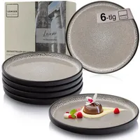 Sänger Dessertteller Set Luxor | 6 teilig, Steingut |