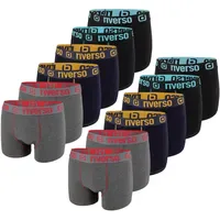 Riverso RIVOle Boxershorts Blau S 12er Pack