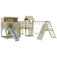 OUTDOORTOYS Spielturm Malin mit Kinderschaukel