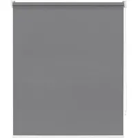 Woltu Außenrollo Senkrechtmarkise Balkonmarkise Outdoorrollo dunkelgrau 100x140 cm