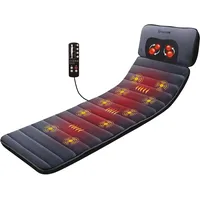 COMFIER Massagematte Wärmefunktion, Massagesitzauflage mit 10 Vibrationsmotoren und 4