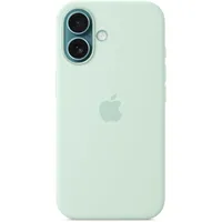 Apple iPhone 16 Silikon Case mit MagSafe - Aquamarin