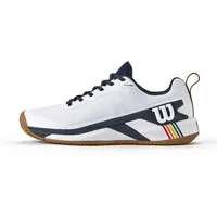 Wilson Rush PRO 4.5 Clay Tennisschuh, White/Navy Blazer /