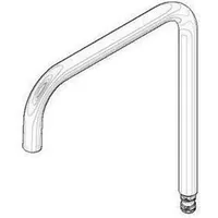 Dornbracht Auslauf SPT 235 mm eckig Chrom