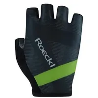 Roeckl SPORTS Herren Handschuhe Busano, black shadow/kiwi, 11