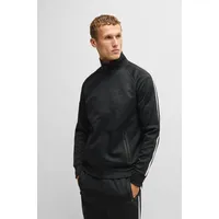 Boss Green Sweatjacke mit Reißverschlusstaschen Modell 'Skarley', Black, XL