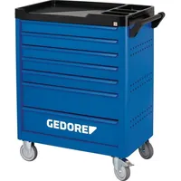 Gedore Wkz.wagen WSL-L-TS-308 workster B785xT510xH1045mm 400 kg 7 Schubl.Stahlbl.