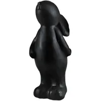 AM Design Dekofigur AM DESIGN "stehender Hase", schwarz, B:9,3cm