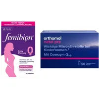  Femibion Babyplanung Tabletten 84 stk + Orthomol Natal pre