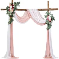 Vevor Blumenset für Hochzeit Bogen, rosa Blumenset für Traubogen