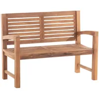 CLP Gartenbank teak Holz, 120x92x59 cm