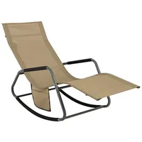 SoBuy Relaxliege OGS47 Khaki