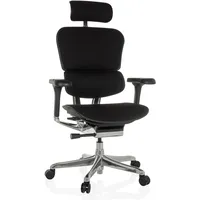 HJH Office Ergohuman GEN2 Stoff Schwarz
