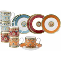 Villeroy & Boch Samarkand Espressotasse mit Untertassen (50 ml,