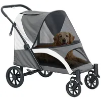 PawHut Hundewagen Hundebuggy klappbar für große Hunde & Katzen