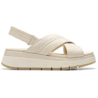 CLARKS Tuscan Cross Cream Leather 42