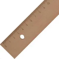 M+R Lineal Naturell 50cm Buchenholz braun