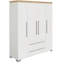 Paidi Kinderkleiderschrank Kira 176 x 206 cm Eiche braun