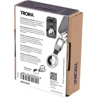 Troika TROIKA® Schlüsselanhänger AIRTAG HOLDER silber