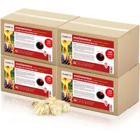 Höfer Chemie 8x 100 pcs. 100 Stk. Anzündwolle