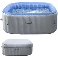 Mendler Whirlpool HWC-N97, Ersatz-Pool 5 Personen, In-/Outdoor aufblasbar PVC