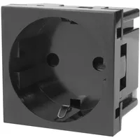 Maclean Brackets Maclean MCE719B Schuko Unterputz-Steckdose ohne Rahmen Schutzkontaktsteckdose