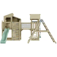 OUTDOORTOYS Spielturm Tammo mit Kinderschaukel Mintgrün