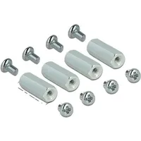 DeLock Befestigungsset M2.5 Abstandhalter 6-Kant Innen/Innen 10 mm für