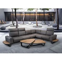 Lesli Living Gartenlounge-Set Lesli Living Lounge-Set "ZANZIBAR" anthrazit/light-grey 323x256