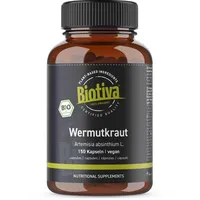 Biotiva Wermutkraut Kapseln Bio 75 g
