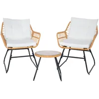 Svita AMALFI Rattan Sitzgruppe Outdoor Gartenlounge 2 Personen Balkonset