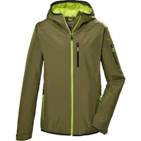 KILLTEC Herren Funktionsjacke/leichte Regenjacke mit Kapuze, packbar KOS 110