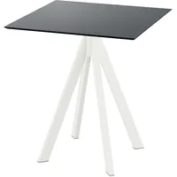 Essentials Infinity weiß, schwarz, HPL 70x70x73,2cm