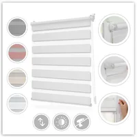 Lichtblick Duo Rollo / Doppelrollo Klemmfix 85 x 130