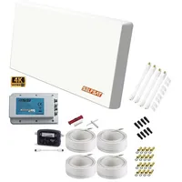 Selfsat H22D4+ Set - Quad Flachantenne Full HD 4K