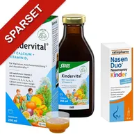  Kindervital mit Calcium + D3 Tonikum Salus + Nasenduo